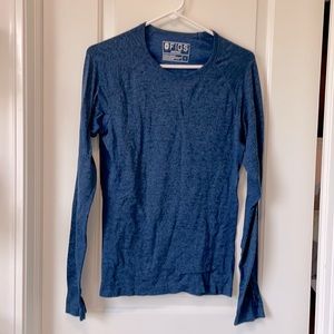 FIGS under scrub shirt